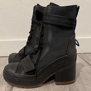 CONVERSE BOOTS CHUCK TAYLOR ALL STAR GR82 WOMEN'S BLACK/ SIZE 5